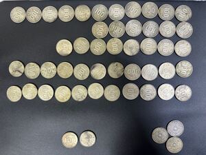 100円銀貨幣 昭和 稲穂 オリンピック 鳳凰 52枚セット 古銭 記念硬貨 コイン 造幣局