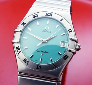 OMEGA オメガ Constellation コンステレーション Steel Tiffany Dial メンズ クォーツ ( 美品 ,電池新品) /33 mm