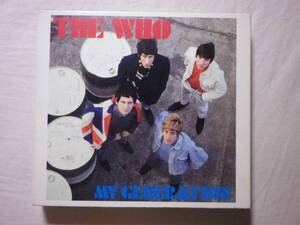 『The Who/My Generation～Deluxe Edition(1966)』(リマスター音源,2002年発売,UICY-7120/1,国内盤,歌詞対訳付,Digipak,Kids Are Alright)