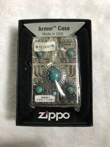 ZIPPO ジッポ ジッポー 天然石　ターコイズ　未使用品　2018年製