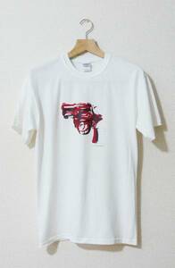 アンディーウォーホール Tシャツ Sサイズ Andy Warhol Gun シルクスクリーン