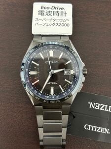 試着程度 CITIZEN ATTESA CB0217-71E 35周年記念1600本限定 シチズン アテッサ Blue Universe Collection ACT Line（アクトライン）