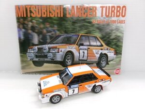 NUNU 1/24 三菱 ランサー ターボ 1000湖ラリー 1982 プラモデル完成品 (4122-739)