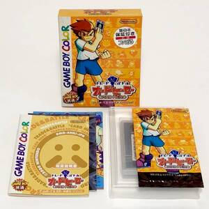 ゲームボーイ カードヒーロー 箱説・非売品カード付き 痛みあり 動作確認済み 任天堂 Nintendo GameBoy Card Hero CIB Tested