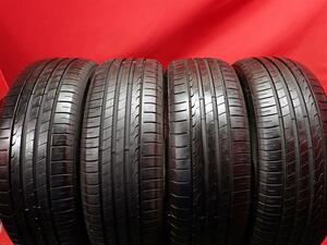 中古タイヤ 205/55R17 95W 4本セット ミネルバ F205 MINERVA 8分山★n17 ヴォクシー ステップワゴン ストリーム キックス