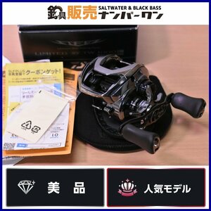 【美品☆人気モデル】ダイワ 21 スティーズ リミテッド SV TW 1000L 左 DAIWA STEEZ LIMITED ベイトリール ブラックバス バス釣り KKM