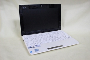 現状品 10.1inchノートパソコン ASUS EeePC 1015PX Atom 2GB HDD不明 カメラ内蔵 代引き可