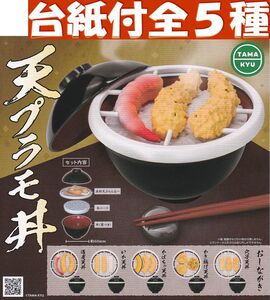 ■POP台紙付■TAMA-KYU　天プラモ丼■全5種セット