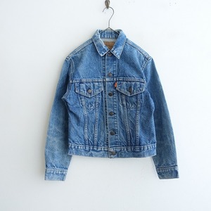 //リーバイス LEVI’S *デニムジャケット*アウターGジャンジージャンインディゴユースド加工(jk1-2309-582)【03J32】