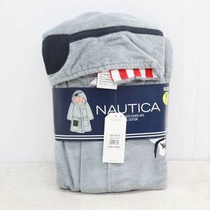 ∨未使用品 ｜子供用スイムカバー｜NAUTICA ノーティカ Mサイズ ｜ タオルローブ タグ付き プール 海 夏 ■P3669