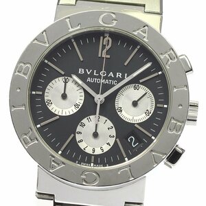 ブルガリ BVLGARI BB38SSCH ブルガリブルガリ クロノグラフ 自動巻き メンズ _802063