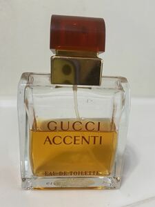 廃盤　GUCCI ACCENTI グッチ アチェンティー 50ml オードトワレ　スプレー　EDT SP 香水　希少　稀少　定形外発送350円　アチェンティ