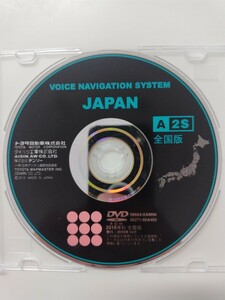 トヨタ純正VOICE NAVIGATION SYSTEM JAPAN　A2S 2016年秋 全国版