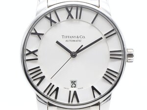 【 ティファニー TIFFANY＆Co 】 腕時計 Z1800.11.10A21A00A アトラスドーム SS 自動巻 デイト 裏スケ メンズ 新着 05935-0