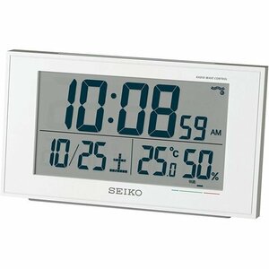 セイコー BC402W 本体サイズ:8.5×14.8×5.3cm カレンダー 目覚まし時計 置き時計 クロック 88