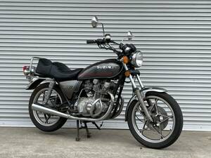 国内物 GS400L オリジナル 極上車 エンジン良好 旧車 絶版車 【 GSX400L GS400 CBX400F CB400T Z400FX GS400 ホーク GT380