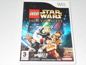 Wii★LEGO STAR WARS LA SAGA COMPLETE 海外版 PAL★箱付・説明書付・ソフト付