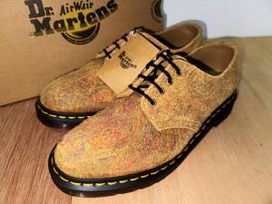 新品 ドクターマーチン DR.MARTENS ミッソーニ 柄 イギリス レザーブーツ ポストマン オックスフォード オフィサーシューズ 革靴 ブーツ