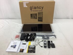 JOLED glancy/モニター/有機EL/27インチ/4K EPS269Q01DA 通電のみ確認済 付属品現状 ジャンク品