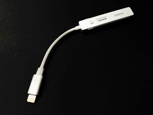 絶版品 オヤイデ Cozoy TAKT APPLE iOS（iPhone / iPad / iPod）DAC Lightning 3.5mm イヤホン変換アダプター ライトニング アンプ