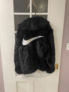 正規 NIKE AMBUSH ナイキ アンブッシュ Reversible Faux Fur Jacket ジャケット　S