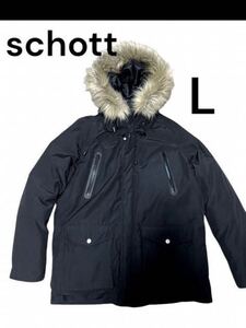 SCHOTT ダウンジャケット サイズL