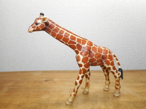 ドイツ　シュライヒ　Schleich　キリン　仔　動物　フィギュア