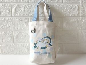 台湾限定!!☆即決♪ 正規品!! モフサンド（mofusand） サメにゃん 帆布ドリンクバッグ・収納袋♪