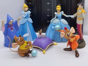 Cinderella(シンデレラ)チョコエッグ×パーティ フィギュア24i14検Figurineコレクション プリンス フェアリー・ゴッドマザー ジャック ガス