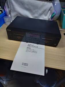 ●○SONY ソニー　カセットデッキ TC-WE475　整備品　取説付き　　6○●