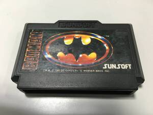 ♪ファミコンソフト FC BATMAN バットマン ソフトのみ 動作品 ゲームソフト テレビゲーム 中古 (NF241013) 401-421