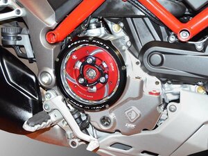 【国内在庫】DUCABIKE ドゥカバイク 湿式用 アルミビレット・クラッチプレッシャープレート DUCATI ドゥカティ PANIGALE パニガーレ 他 -赤