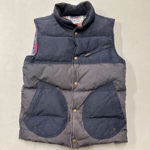 The DUFFER of St.GEORGESafari DOWN VEST ダファーオブセントジョージ ダウンベスト アウター メンズ Sサイズ 古着