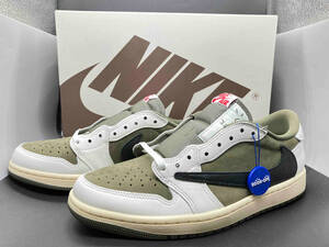 NIKE Travis Scott AIR JORDAN 1 LOW OG SP DM7866 200 ナイキ トラヴィススコット エア ジョーダン 1 ロー OG SP US8.5 26.5cm UK7.5 EU42