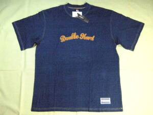 ★DOUBLEHARD★ダブルハード★INDIGO★Tシャツ★GOLD★L★