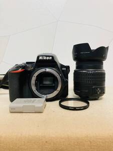 Nikon/ニコン デジタル一眼レフ D3500 & AF-S DX NIKKOR 18-55mm 1：3.5-5.6 G VR Ⅱ 中古保管品 外観良品 現状渡し品