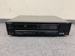 F304-I55-1347 SONY ソニー CDP-333ESD CDプレーヤー ブラック 通電確認済