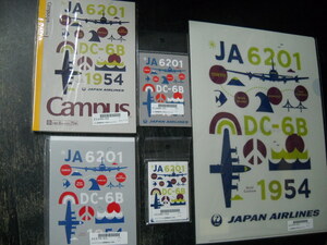 ★新品 未使用 日本航空 飛行機 JAL国際線就航70周年 JALオリジナル ステーショナリー5点セット クリスマス プレゼント お正月 お年玉★