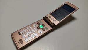 A121 au 簡単ケータイ KYF32 KYOCERA 京セラ /4Gガラホ/折畳式/ 簡易動作確認＆簡易清掃＆初期化OK 判定○ 現状品 送料無料 