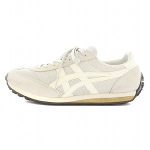 オニツカタイガー Onitsuka Tiger EDR 78 スニーカー ローカット スエード メッシュ US6.5 25cm グレー 白 ホワイト 1183B395