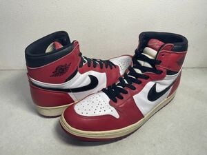 AIR JORDAN 1 エアジョーダン1 CHICAGO シカゴ 94年復刻 オリジナルカラー US12 USED vintage