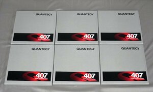 10号リールテープ 未使用 Quantegy 6本セット まとめ売りセット ■26091