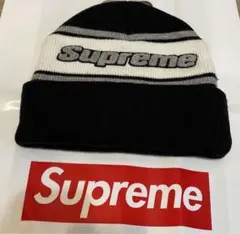 Supreme Chenille Stripe Beanie ビーニー ニット帽