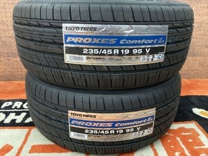 ◆在庫あり! 2本Set 235/45R19 235/45-19 TOYOプロクセスコンフォート2S C2S メルセデス GLA V60クロスカントリー レネゲード コンパス