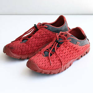 adidas DESMAN MESH デスマンメッシュ 27.5cmレッド グレー／ADVENTURE AVENTURE 383509メンズ シューズ 靴 スニーカー アディダス