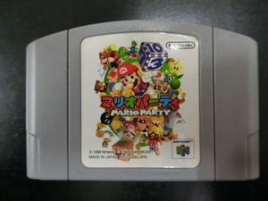 中古 任天堂 NINTENDO 64 ロクヨン ゲーム 任天堂 Nintendo マリオパーティ MARIOPARTY NUS-CLBJ-JPN 管理No.19931