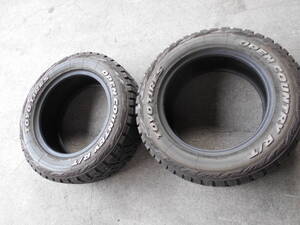 M036 215/65R16C 109/107Q 215/65-16 8PR 中古2本 OPEN COUNTRY R/T