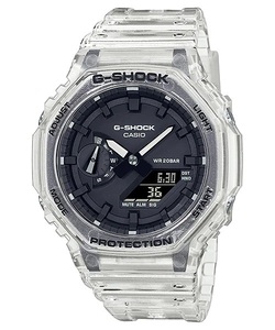 カシオCASIO G-SHOCK Gショック ジーショック Newデジタル アナログコンビ スケルトン GA-2100SKE-7AJF【国内正規品】