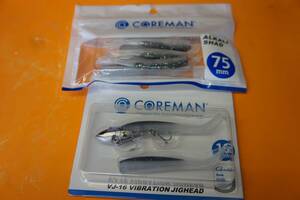 コアマン　VJ-16＆アルカリシャッド75ｍｍ カラー　VJ-16　#043　コボラサッパ