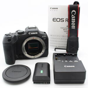 ★極上品★Canon EOS R7 ボディ ショット数7000以下★6015